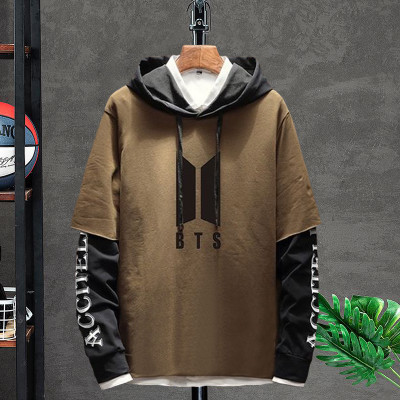 Try This Full Sleeve Printed, Striped, Color Block Men Sweatshirt