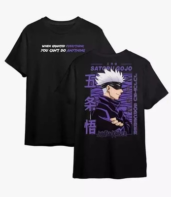 CIAGOSTYLE Printed, Typography Men Round Neck Black T-Shirt