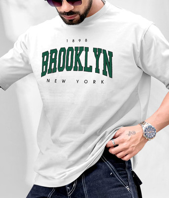 urban trees Printed Men Round Neck Multicolor T-Shirt