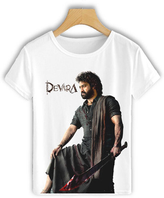HamsaMART.com Printed, Typography Men Round Neck White T-Shirt