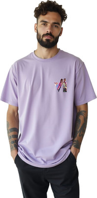 PrintingPixels Printed Men Round Neck White T-Shirt