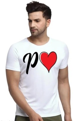 YI FASHION Printed Men Round Neck White T-Shirt