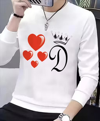 CC CLASSY COVE Printed Men Round Neck White T-Shirt