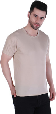PICKURTEE Solid Men Round Neck Multicolor T-Shirt
