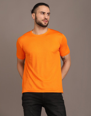 INKKR Solid Men Round Neck Multicolor T-Shirt