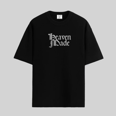 SL5 TEX Printed Men Round Neck Black T-Shirt