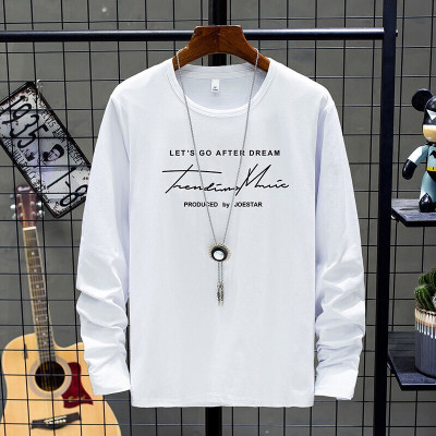 Graphic Print Men White T-Shirt