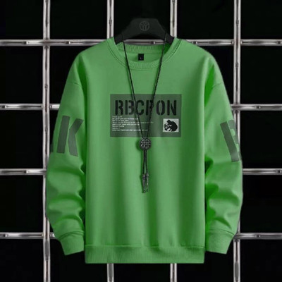 KASPY Printed Men Green T-Shirt