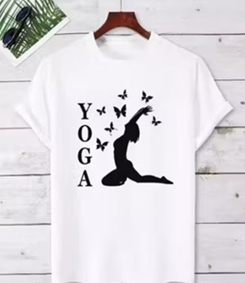 CC CLASSY COVE Printed Men Round Neck White T-Shirt