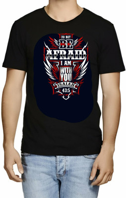 SRIJONI Printed Men Round Neck Multicolor T-Shirt