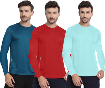 FTX Printed Men Round Neck Multicolor T-Shirt