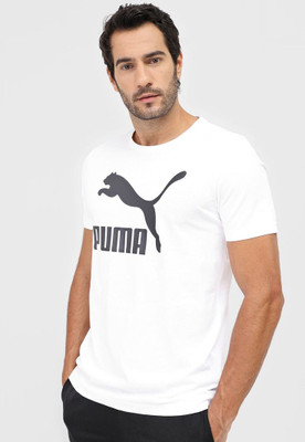 Printed Men White T-Shirt
