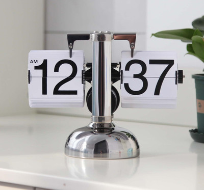rich mart Digital White, Silver Clock