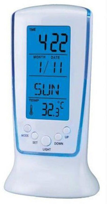 Fulkiza Digital White Clock