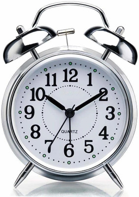 NORWICH ENTERPRISE Analog Silver Clock