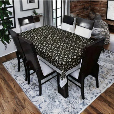 GDS PVC 4 Seater Floral Table Cover(Multicolor)