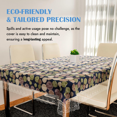 Alina Rectangular Pack of 1 Table Placemat(Multicolor, PVC)
