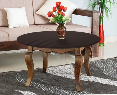 The Furnishing Tree Self Design 2 Seater Table Cover(Coffee, Polyester)