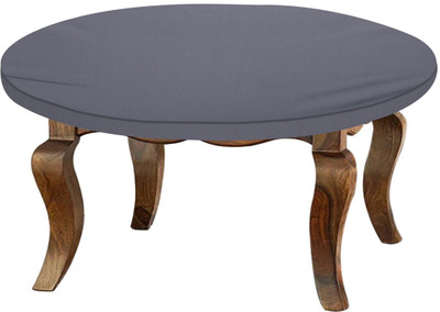 The Furnishing Tree Printed 2 Seater Table Cover(Grey, Polyester)