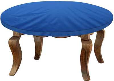 The Furnishing Tree Solid 4 Seater Table Cover(Royal Blue, Polyester)