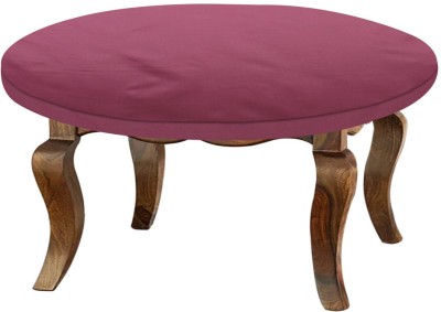 The Furnishing Tree Printed 2 Seater Table Cover(Maroon, Polyester)