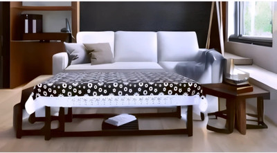 AIZINA PVC 4 Seater Floral Table Cover(Multicolor)