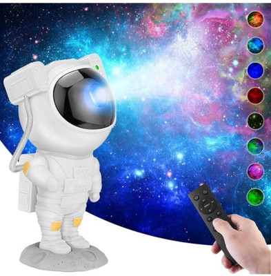spark world Night Light Astronaut Space Star Projector Nebula 360° Adjustable Night Lamp07 Night Lamp(22 cm, Multicolor)