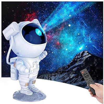 spark world Astronaut Space Star Galaxy Night Nebula Light Projector/360° Adjustable Head63 Night Lamp(22.5 cm, Multicolor)