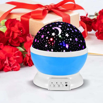 TECHEL Star Master Night Light Lamp Projection HGF2 Table Lamp(124.5 cm, Multicolor)