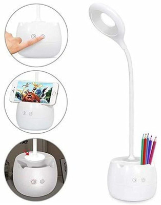 IMMUTABLE Dimming LED Desk Lamp,3 Modes Rechargeable Table Lamp BWZ16 Study Lamp(44.8 cm, Multicolor)
