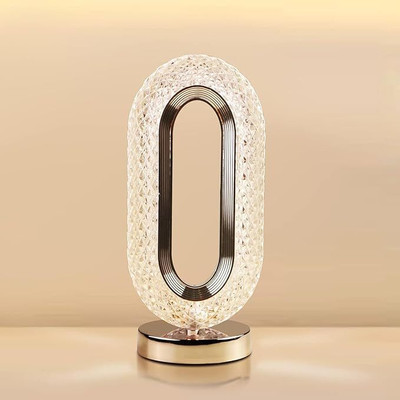 OLIFIN golden lamp Table Lamp(10 cm, golden)