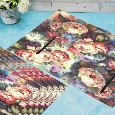 Winner Rectangular Pack of 6 Table Placemat(Multicolor, PVC)
