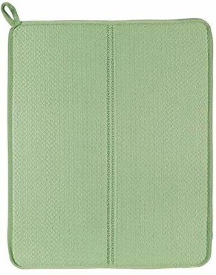 IKEA Rectangular Pack of 1 Table Placemat(Light Green, Polyester)