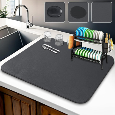 TINSUHG Rectangular Pack of 1 Table Placemat(Multicolor, Rubber)