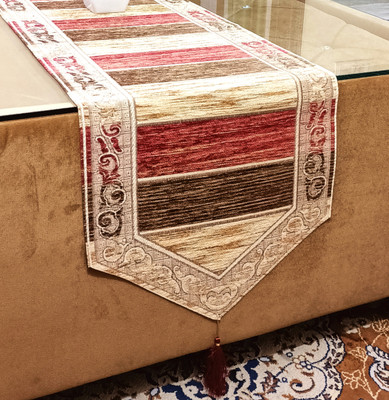 Saksham Enterprises Multicolor 183 cm Table Runner(Cotton)