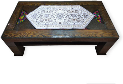MONKDECOR Grey 83.82 cm Table Runner(Velvet)