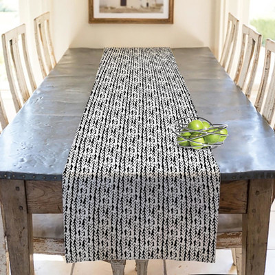 ArtzFolio Multicolor 122 cm Table Runner(Velvet)