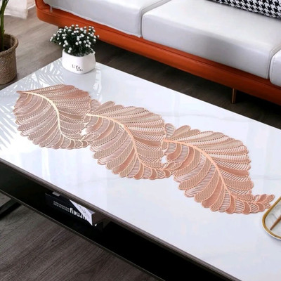 Dakshya Industries Brown 92 cm Table Runner(PVC)