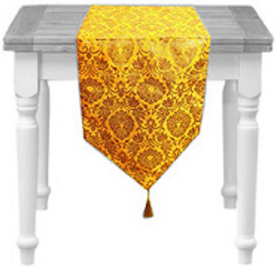 VIREO Gold 178 cm Table Runner(Jacquard)