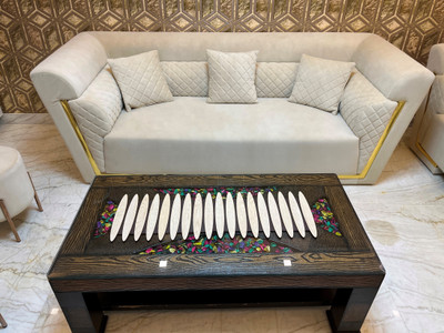 MONKDECOR White 84 cm Table Runner(Bamboo)
