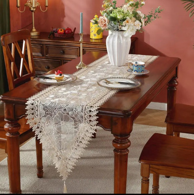 MONKDECOR Gold 177 cm Table Runner(Polyester)