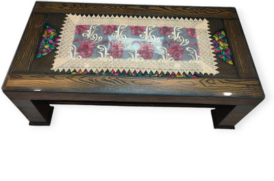 TANLOOMS Maroon 83.82 cm Table Runner(Polyester)