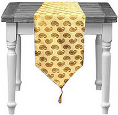 VIREO Gold 178 cm Table Runner(Jacquard)