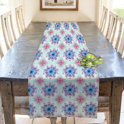ArtzFolio Multicolor 183 cm Table Runner(Velvet)