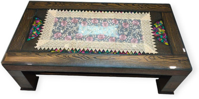 MONKDECOR Pink, Black 83.82 cm Table Runner(Polyester)
