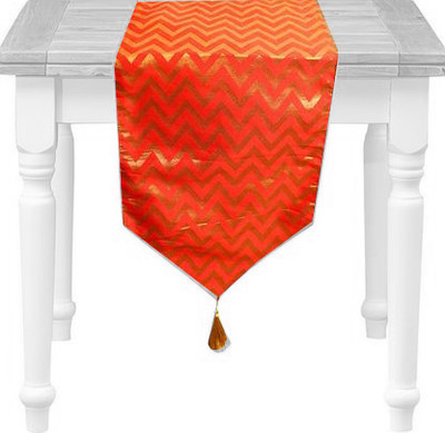 VIREO Multicolor 178 cm Table Runner(Jacquard)