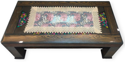 MONKDECOR Pink, Green 83.82 cm Table Runner(Polyester)