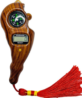 UAONLINE Metal Hand Digital Tally Counter with Reset Knob Heavy Duty Material Digital Tally Counter(Brown)