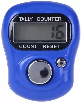 UAONLINE Electronic LCD Tasbih Finger Tally Counter Islamic Zikr Finger counter Digital Tally Counter(Blue Pack of 1)