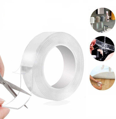 Metrite INDIA Double Sided Medium tape (Manual)(Transparent)